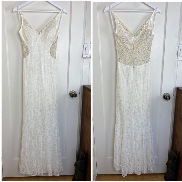 FAVIANA White Bridal Wedding Gown Formal Prom Dress - Picture 3 of 8